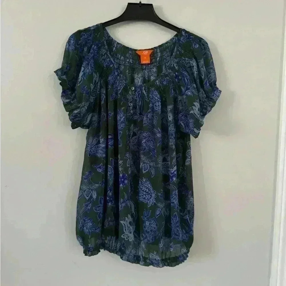 🔥2/10$🔥Beautiful Jofresh top. Semi sheer as you can see on last picture